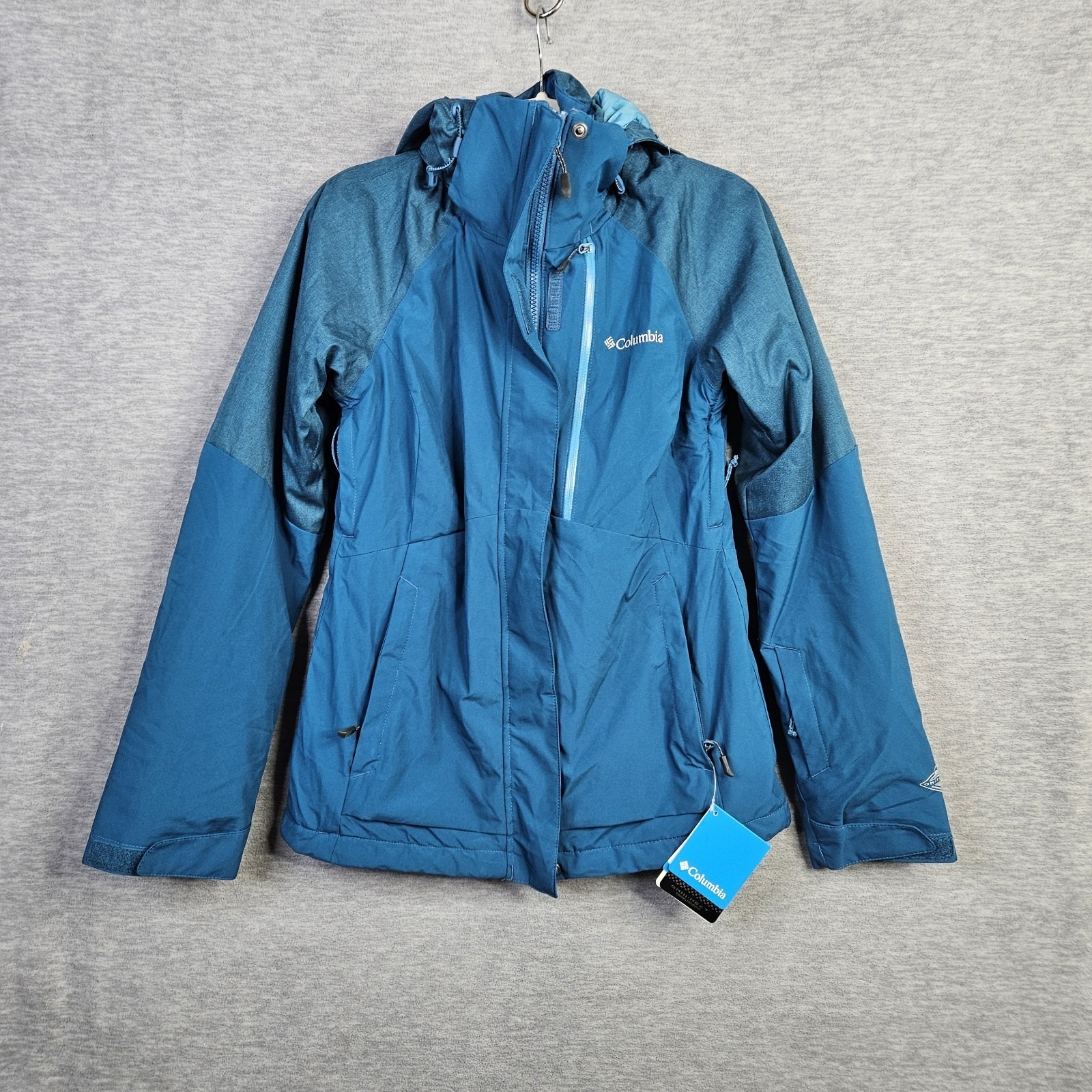 Columbia Sportwear Women's Omni-Tech Snowboard Wildside Jacket Size Xs New
